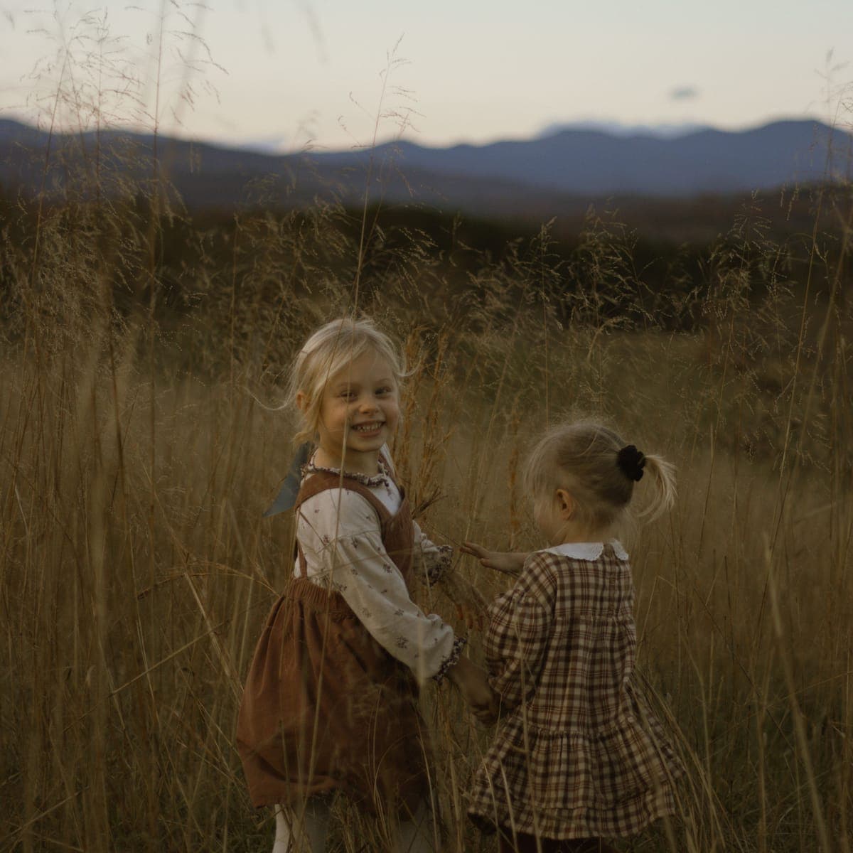 Handmade Linen Pinafore