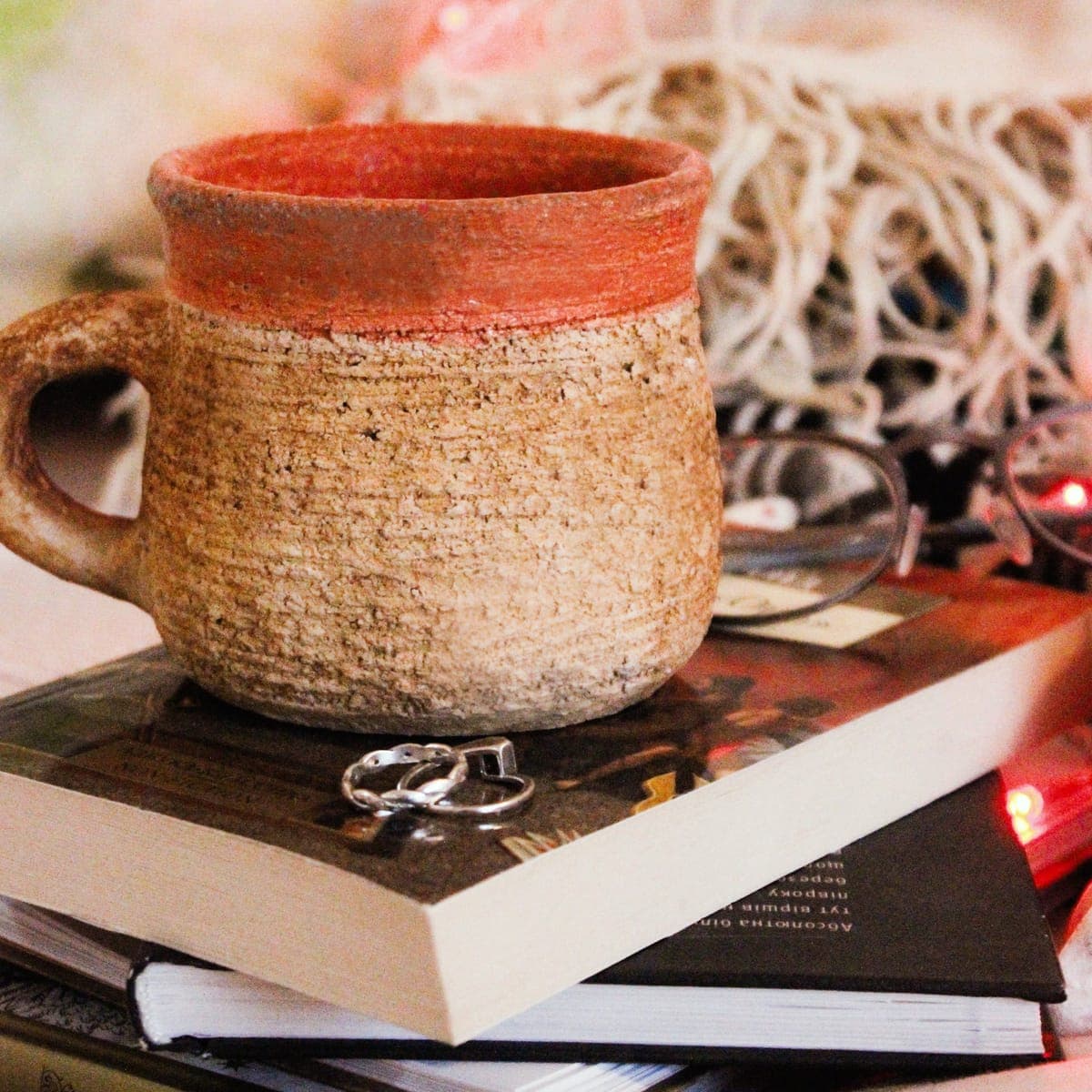 Rustic Stoneware Mug