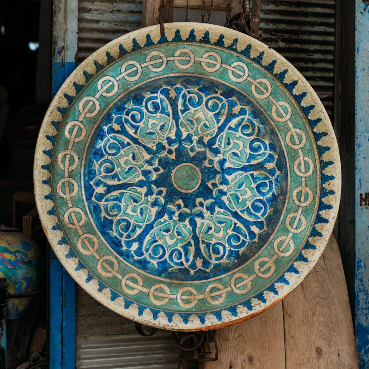Hand-painted Serving Platter